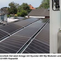Krefeld Photovoltaikanlage mit Speichersystem von LG