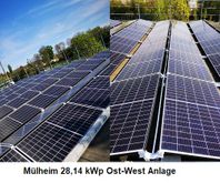 Mülheim 28,14 kWp Ost-West Anlage
