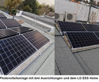 Meerbusch Photovoltaikanlage mit drei Ausrichtungen und Speichersystem