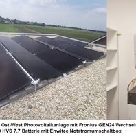Nettetal Photovoltaikanlage mit Fronius GEN24 und Notstrom