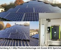 Rheinberg 5,1 kWp Photovoltaikanlage mit Speicher