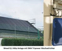 Wesel 8,91 kWp Anlage